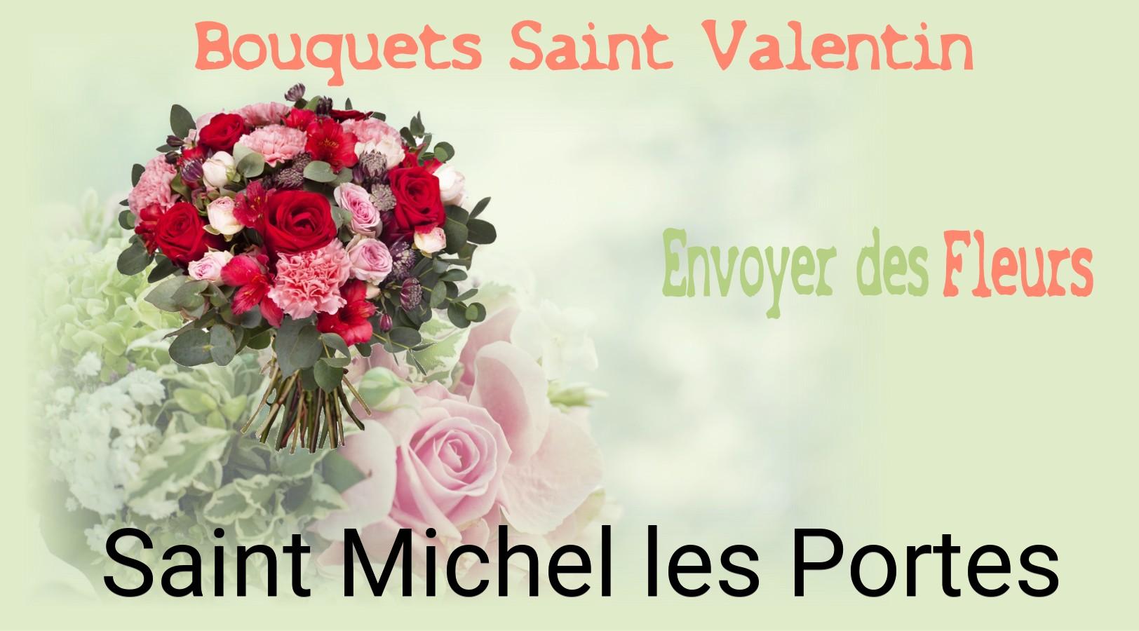 Roses de Saint-Valentin livrées à Saint-Michel-les-Portes